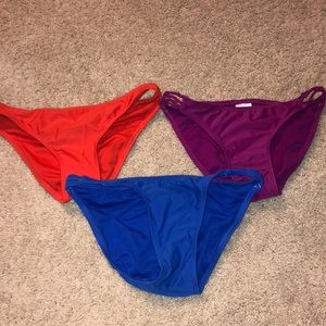 BUNDLE 3 swim suit bottoms for $25